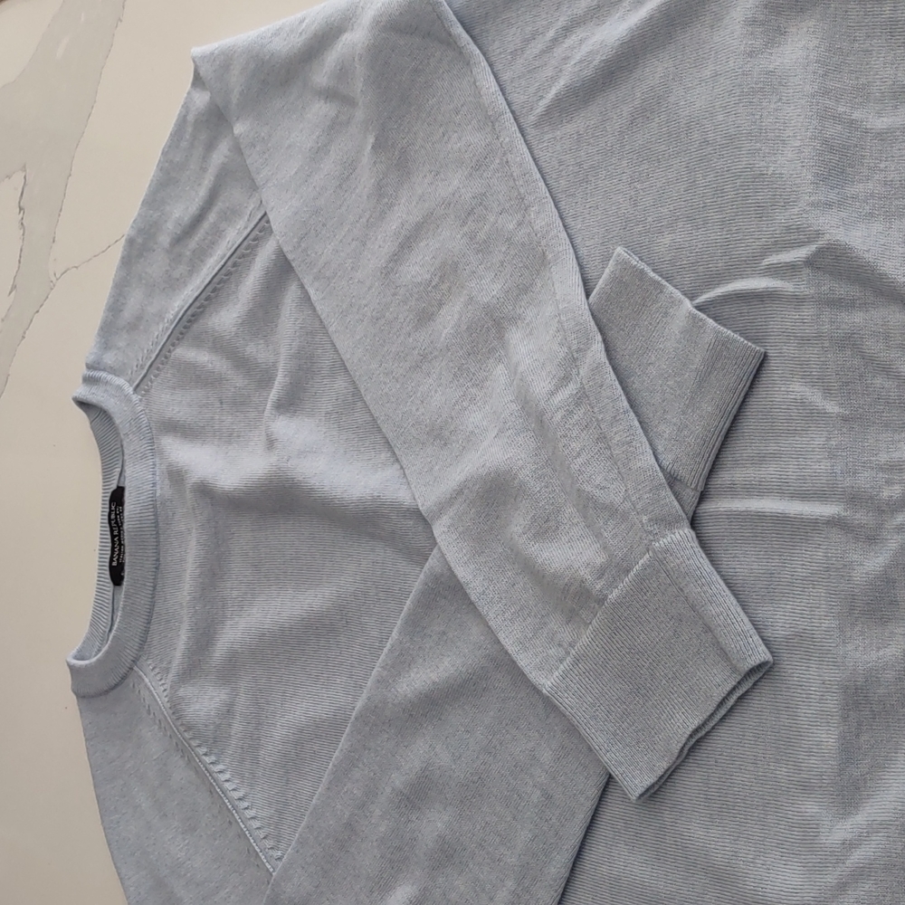 Men's L Fine Merino Wool Sweater